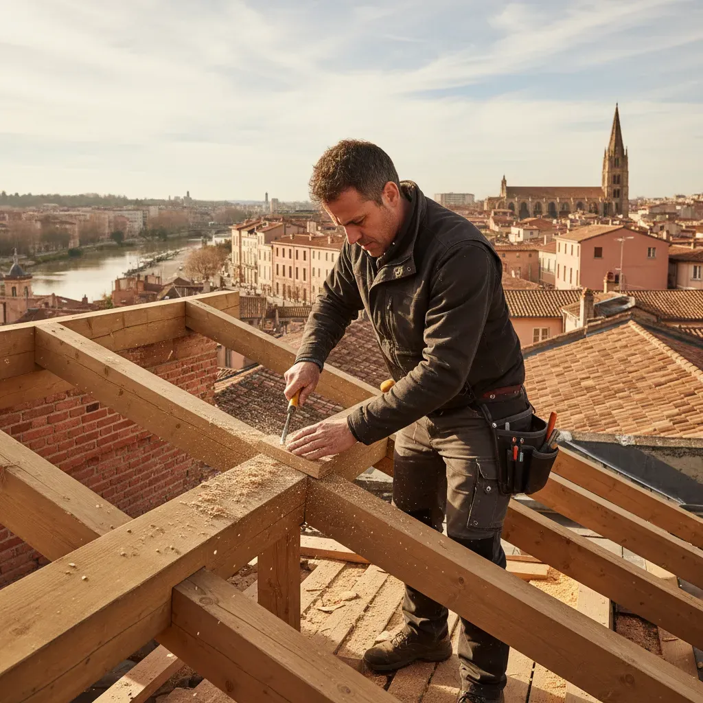 Votre charpentier local à Blagnac : Qualité et savoir-faire